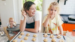 Baking Cookies amp Truffles With Ottie  Vlogust Day 9 [upl. by Mauceri]