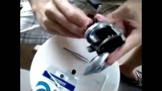 How to replace Shimano Chronarch MG51 bearings [upl. by Akli]