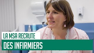 La MSA recrute des infirmiers  rejoigneznous [upl. by Dawaj]