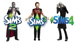 ♦ Sims 2 vs Sims 3 vs Sims 4 Vampires Part 1 [upl. by Dubenko]