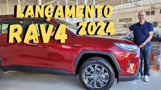 RAV4 2024 o SUV Mais Vendido do Mundo nas Lojas [upl. by Balbur]