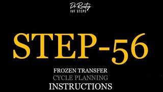 IVF 77 Steps Step 56  Instructions [upl. by Aihsiym]