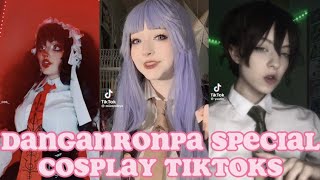 danganronpa Special cosplay tiktoks 10 2k special and 1yearspecial thank you all for the support😘 [upl. by Oinotnas]