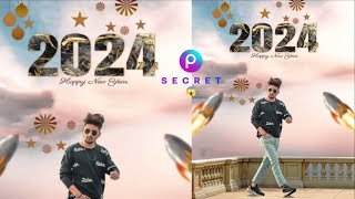 Happy New Year 2024 Photo Editing  Happy New Year Photo Editing 2024 [upl. by Gates]