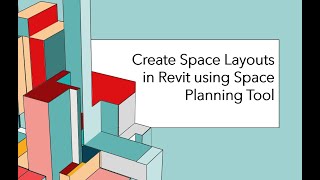 How to create space planning layout in Revit using Space Planning Tool Space layout made Easy [upl. by Attinahs]