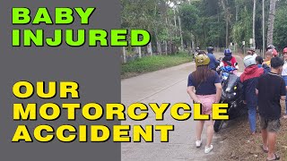 Our bike accident from our road trip [upl. by Kravits]