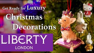 Christmas At The Luxury Shop inside LIBERTY London 2024 WOW [upl. by Golightly]