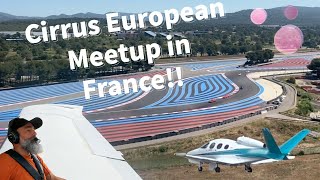 Flying a Cirrus SR22 to Marseille France for COPA Migration 2022  Le Castellet  LFMQ Paul Ricard [upl. by Fachan]