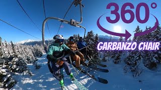 Take a 360 ride up the Garbanzo Chair Lift at Whistler [upl. by Ventura865]