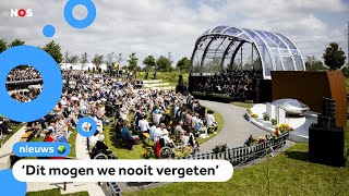 Grote herdenking vliegtuigramp MH17 10 jaar van gemis [upl. by Arol]