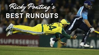 Ricky Ponting Run Out Compilation  Some of the Best Run Outs of All Time [upl. by Joyann107]