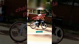 Chainless vertical pedal bicycle bicycle education machinery interesting technology world [upl. by Mikel]