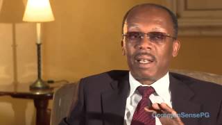 Interview with JeanBertrand Aristide in exile in South Africa Nov 2010 [upl. by Apollus380]