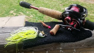 how to adjust cast and use a baitcasting fishing reel for beginners [upl. by Eltsyrk]