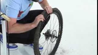 How To Fix A Flat Tyre  Fix A Road Bike Puncture [upl. by Hickie915]