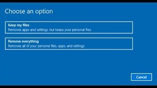 How To Factory Reset  Windows 10 Computer  Restore To Factory Settings [upl. by Nykal]