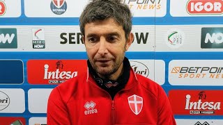 NovaraPro Sesto  Le dichiarazioni post gara di mister Gattuso [upl. by Yelyr]