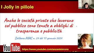 I Jolly in pillole Obblighi di trasparenza e pubblicità delle società che lavorano con il pubblico [upl. by Wyon183]