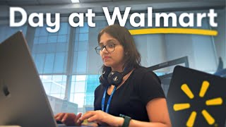 A day in the life of a Walmart Software Engineer in India 💖  Walmart Banglore Office [upl. by Hanahs]