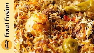 Sindhi Biryani Recipe By Food Fusion [upl. by Ecniuq]