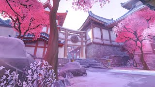 hanamura mercy parkour by lamp 68885 [upl. by Kerril]