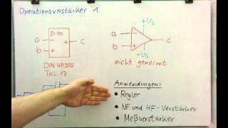 Elektronik  OPV 1  Was ist ein Operationsverstärker [upl. by Lana]