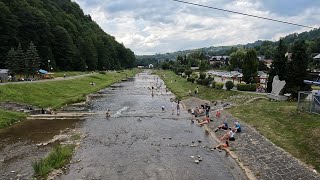 Szczawnica  Grajcarek  Promenada  Okiem Turysty [upl. by Marsha469]