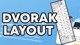 Dvorak Typing Layout [upl. by Lily]