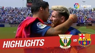 Resumen de CD Leganés vs FC Barcelona 15 [upl. by Rondon]