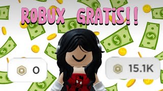 Como tener robux gratis 😱 [upl. by Dej]