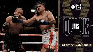 Quick Jabs  DMitrius Ballard vs Paul Valenzuela Big Meech Pulls Off Close Win Over Awkward Vet [upl. by Esital]