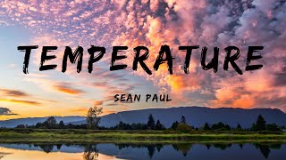 Sean Paul  Temperature Lyrics [upl. by Volpe679]