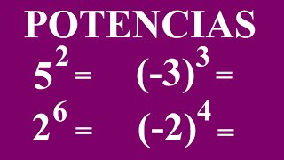 Ejercicio resuelto de potencias [upl. by Tati]