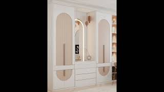 Wardrobe Designarchitecture interiordesign roomdecor roomtour wadrobe [upl. by Loux649]