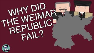 Why did the Weimar Republic Fail Short Animated Documentary [upl. by Atirihs]