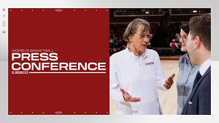 Stanford Womens Basketball Postgame Press Conference  Oregon State [upl. by Norat930]