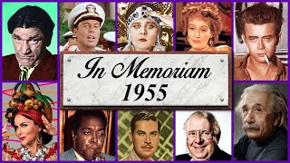 In Memoriam 1955 Famous Faces We Lost in 1955 [upl. by Oigaib]