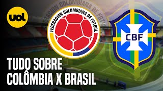 COLÔMBIA X BRASIL ONDE ASSISTIR AO VIVO HORÁRIO E ESCALAÇÕES PELAS ELIMINATÓRIAS DA COPA DO MUNDO [upl. by Terhune]