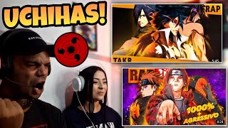 React  MALDIÇÃO DO ÓDIO  Uchiha Rap Sasuke Madara e Indra  RAP GUERRAS SÃO IMUNDAS [upl. by Irita]