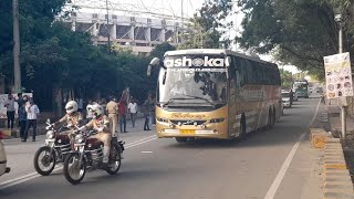 India Australia Cricket Team in Indiateams convoy [upl. by Kevan]