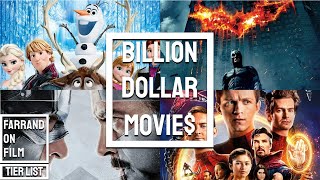 Tier List Billion Dollar Movies [upl. by Anaeda352]