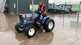 ISEKI 2160 4WD COMPACT TRACTOR FOR AUCTION [upl. by Legna]