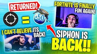 Siphon Is BACK In Fortnite Team Rumble LTM Feat SypherPK [upl. by Ydnec]