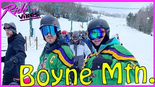 Is Boyne Mountain The Best Ski Resort In Michigan snowboarding skiing boynemountain [upl. by Oscar833]