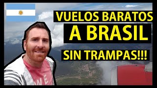 Como COMPRAR VUELOS BARATOS a Brasil Desde Argentina  VLOG 009 [upl. by Eirrac987]