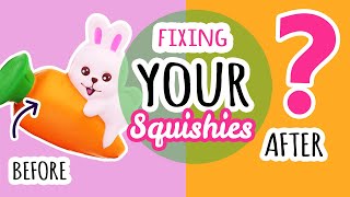 Squishy Makeovers Fixing Your Squishies 36 Part 1 [upl. by Ahsurej321]