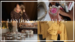 London Weekly Vlog Hair Routine Cos amp Massimo Dutti Spring Haul [upl. by Dnomal]