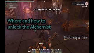 Enshrouded  Where and how to get The Alchemist [upl. by Htederem550]