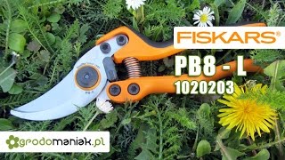 Sekator nożycowy profesjonalny Fiskars PB8 L 1020203 [upl. by Seltzer]