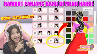 AKHIRNYA ADA RAMBUT PANJANG BARU DI MENU HAIR CANTIK BANGET SAKURA SCHOOL SIMULATORPART 584 [upl. by Zerelda491]